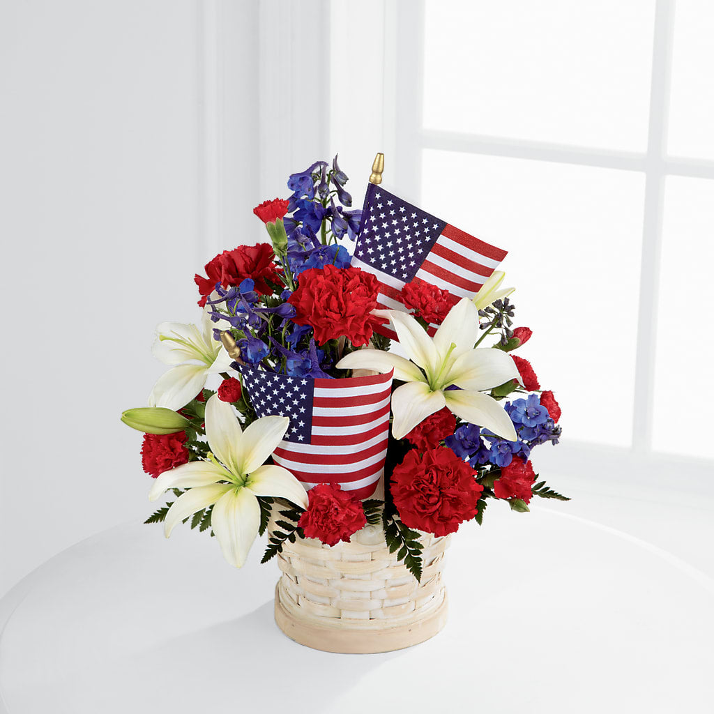 American Glory Bouquet – POTRATZ FLORAL SHOP & GREENHOUSES, Erie PA