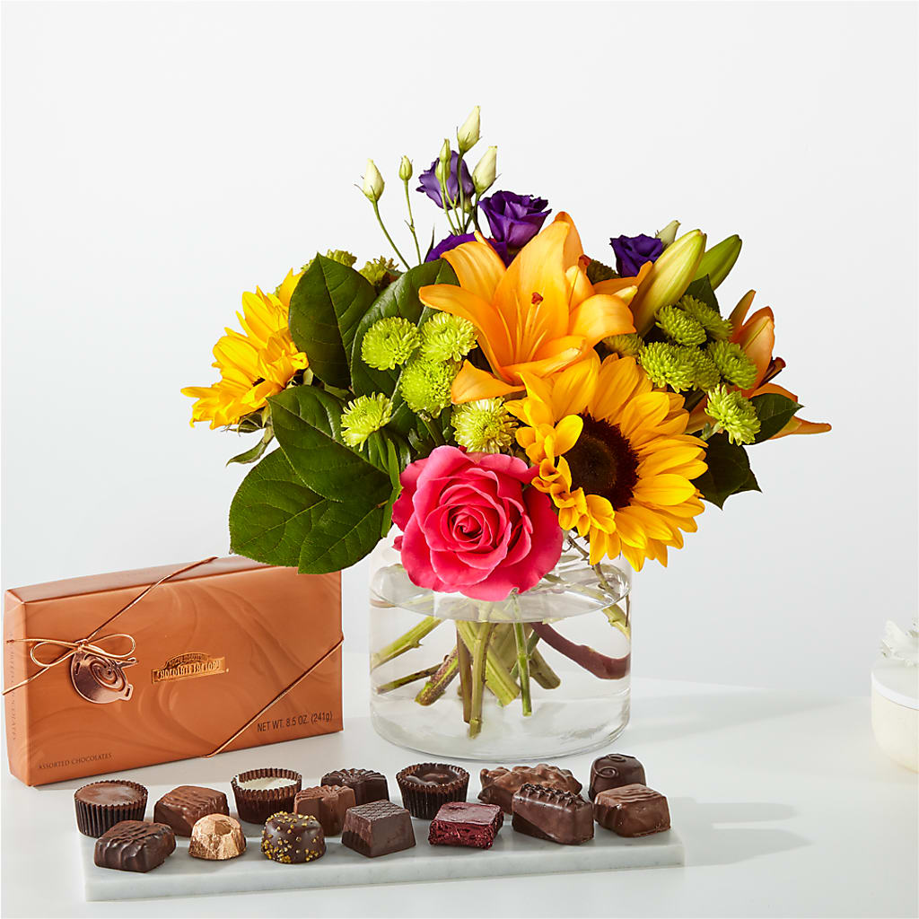 Best Day Bouquet and Chocolate Bundle – POTRATZ FLORAL SHOP & GREENHOUSES, Erie PA
