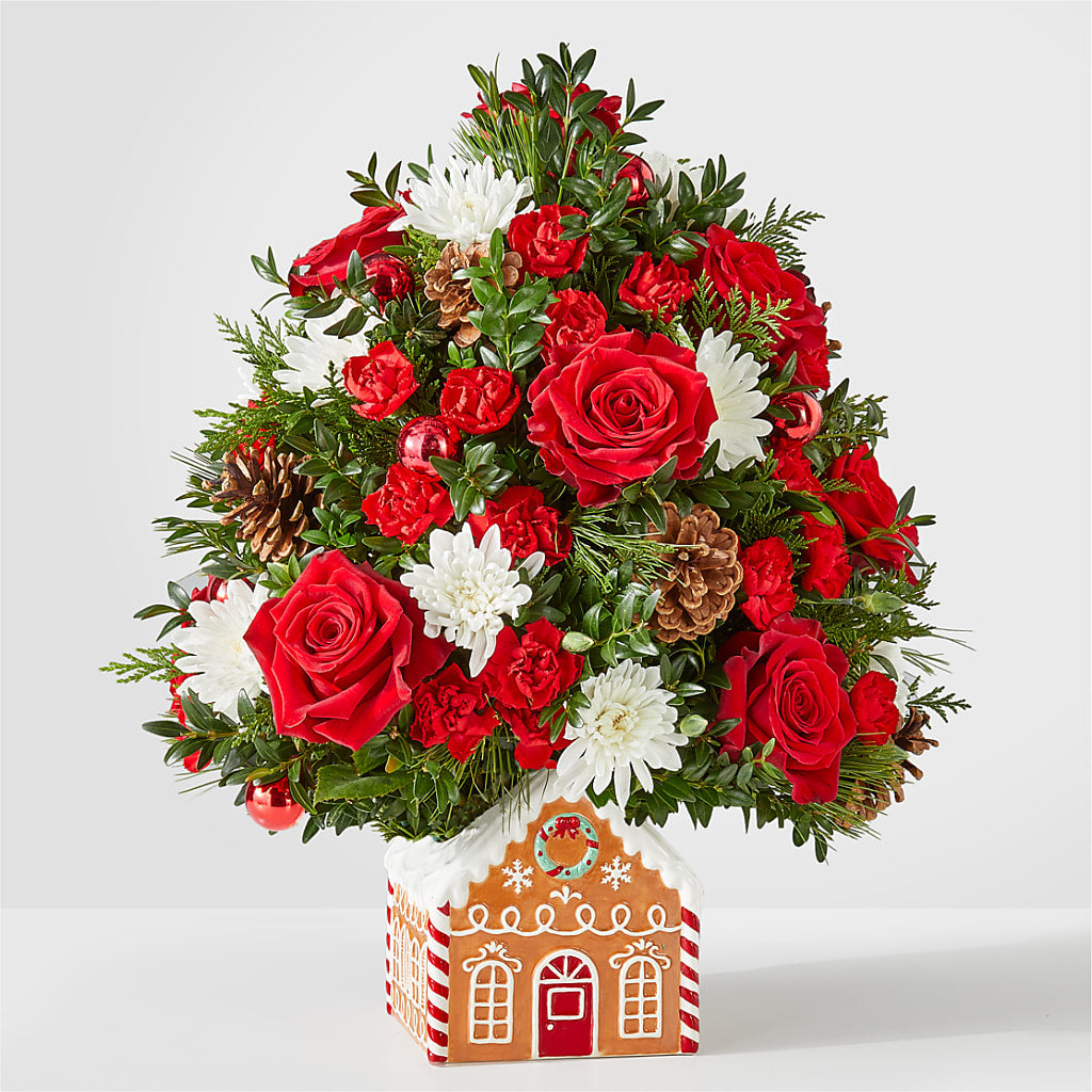 Spiced Gingerbread Tree – POTRATZ FLORAL SHOP & GREENHOUSES, Erie PA