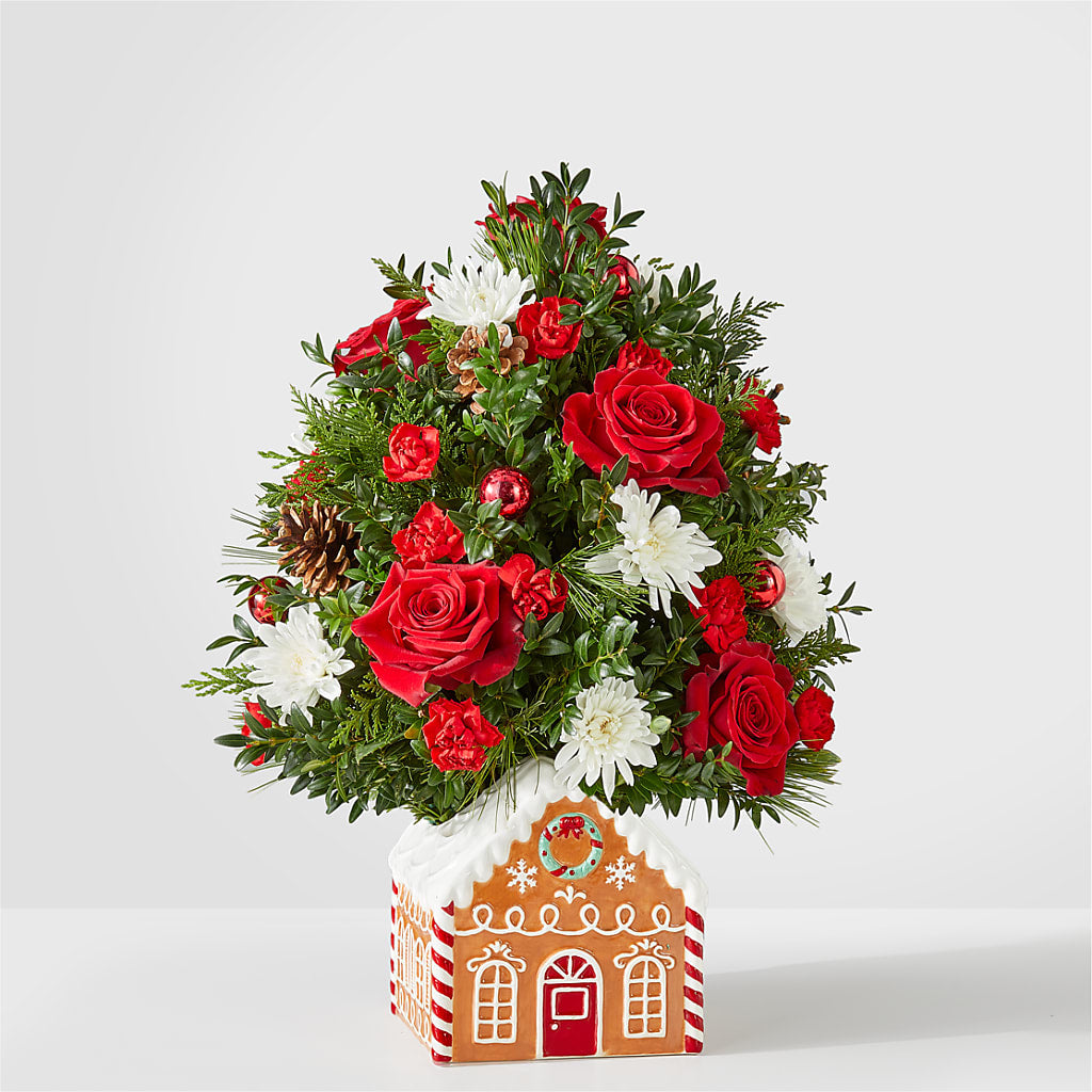 Spiced Gingerbread Tree – POTRATZ FLORAL SHOP & GREENHOUSES, Erie PA