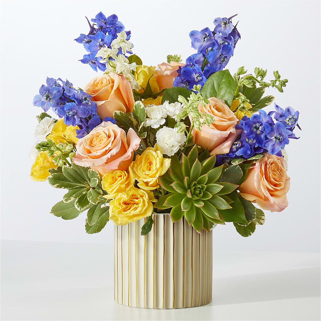 Cobalt Reverie Bouquet – POTRATZ FLORAL SHOP & GREENHOUSES, Erie PA