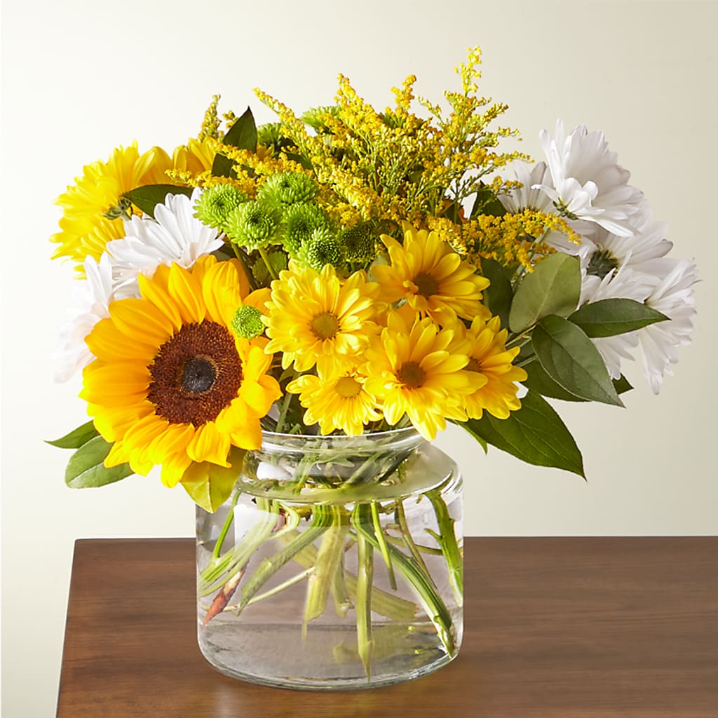 Hello Sunshine Bouquet – POTRATZ FLORAL SHOP & GREENHOUSES, Erie PA