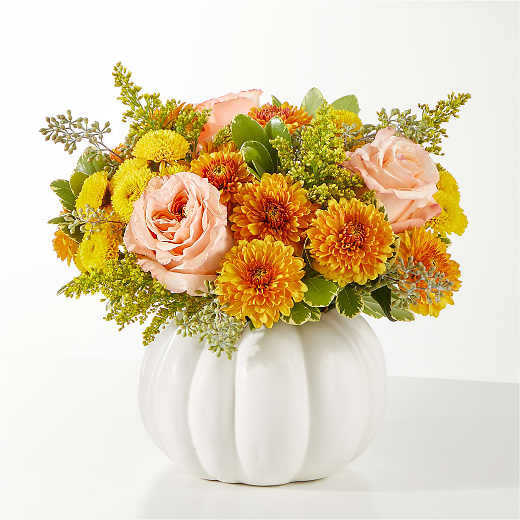 Peachy Pumpkin – POTRATZ FLORAL SHOP & GREENHOUSES, Erie PA