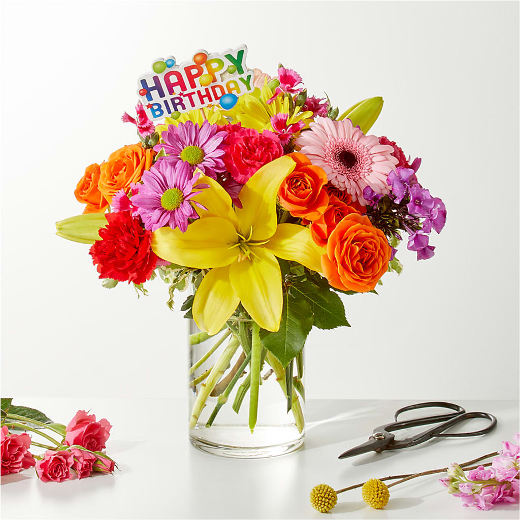 Cue the Confetti - A Florist Original – POTRATZ FLORAL SHOP & GREENHOUSES, Erie PA