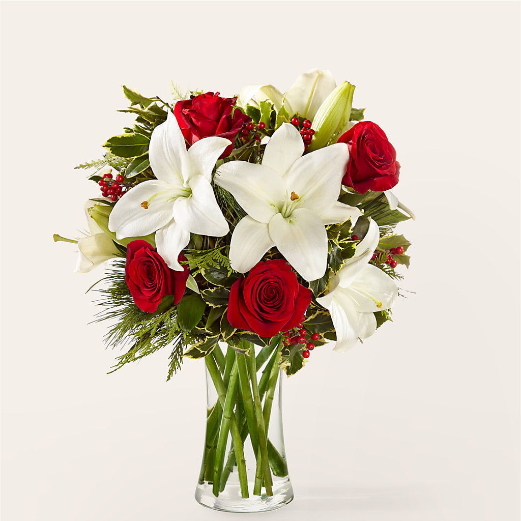 Sparkling Snowflakes Bouquet – POTRATZ FLORAL SHOP & GREENHOUSES, Erie PA