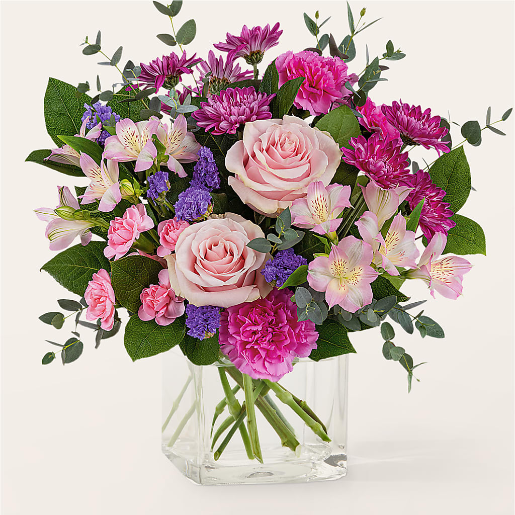 Rosy Radiance Bouquet – POTRATZ FLORAL SHOP & GREENHOUSES, Erie PA