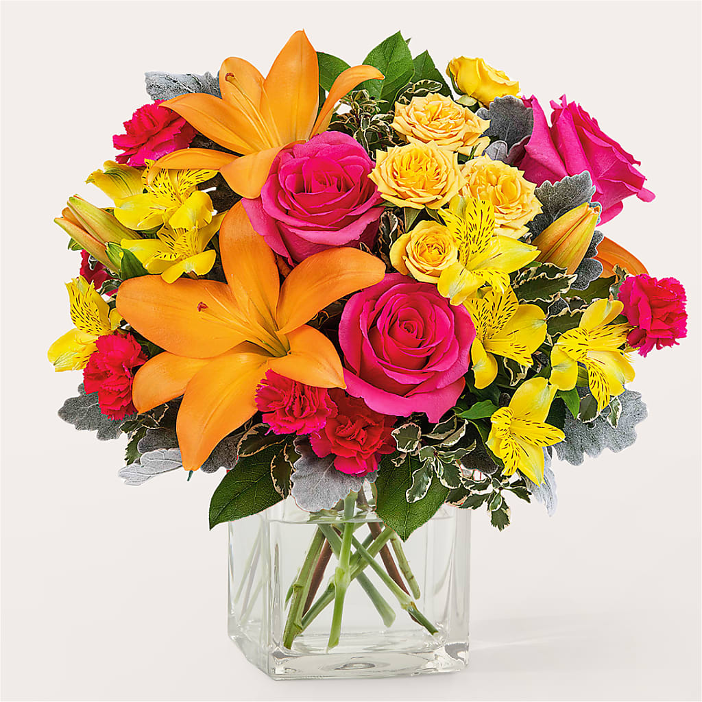 To the Tropics Bouquet – POTRATZ FLORAL SHOP & GREENHOUSES, Erie PA