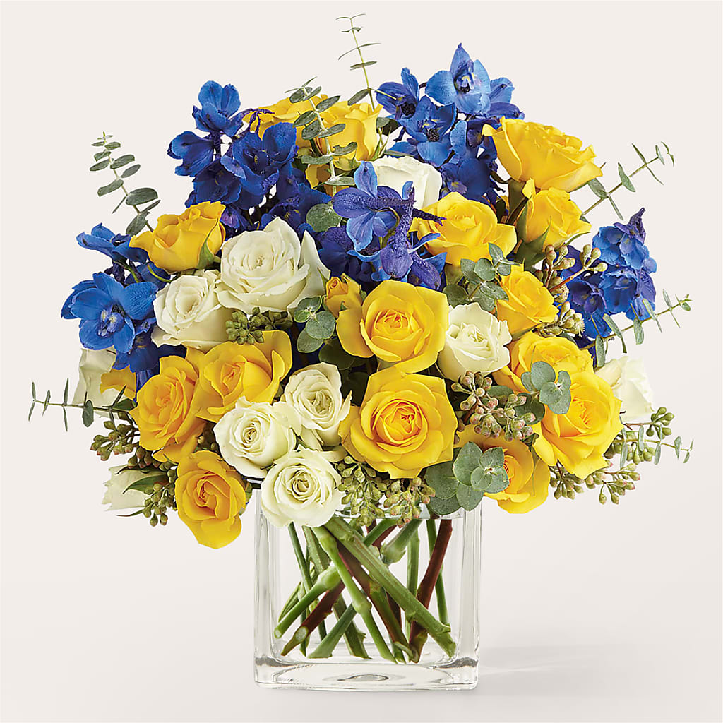 Sparkling Citrine Bouquet – POTRATZ FLORAL SHOP & GREENHOUSES, Erie PA