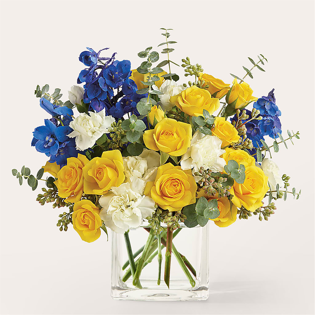 Sparkling Citrine Bouquet – POTRATZ FLORAL SHOP & GREENHOUSES, Erie PA