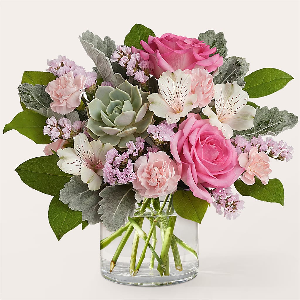 Dusty Rose Bouquet – POTRATZ FLORAL SHOP & GREENHOUSES, Erie PA