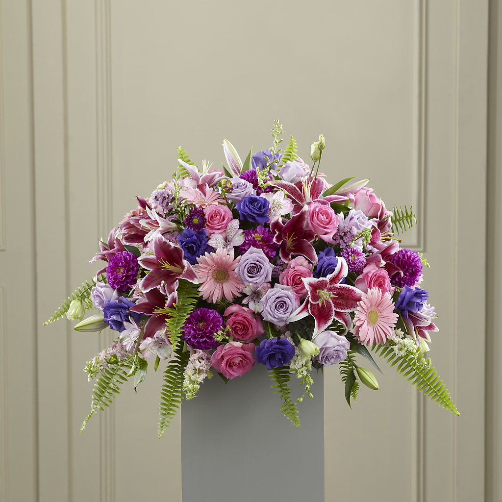 Fare Thee Well Pedestal – POTRATZ FLORAL SHOP & GREENHOUSES, Erie PA
