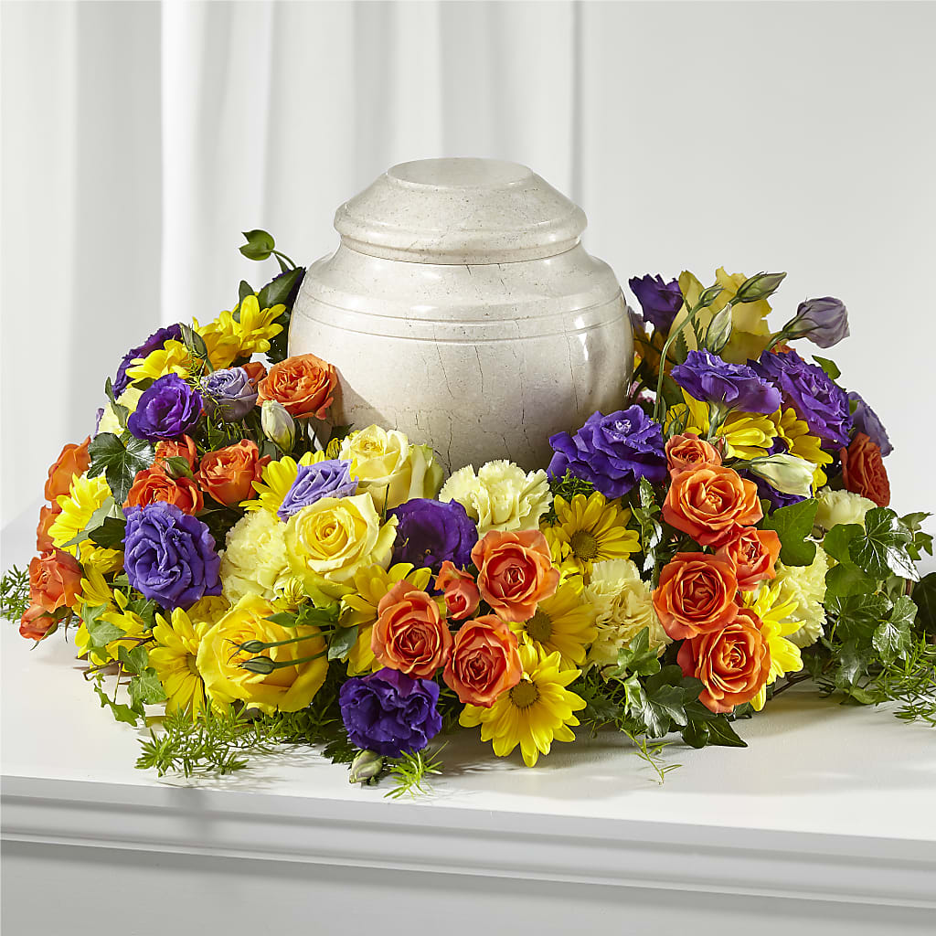Blossoms of Remembrance Cremation Adornment – POTRATZ FLORAL SHOP & GREENHOUSES, Erie PA