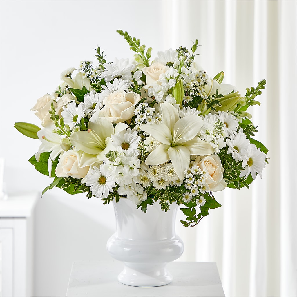 Uplifting Urn Arrangement – POTRATZ FLORAL SHOP & GREENHOUSES, Erie PA