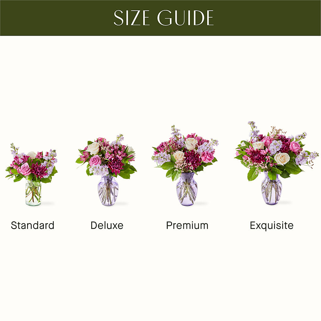 Amethyst Dreams Bouquet – POTRATZ FLORAL SHOP & GREENHOUSES, Erie PA