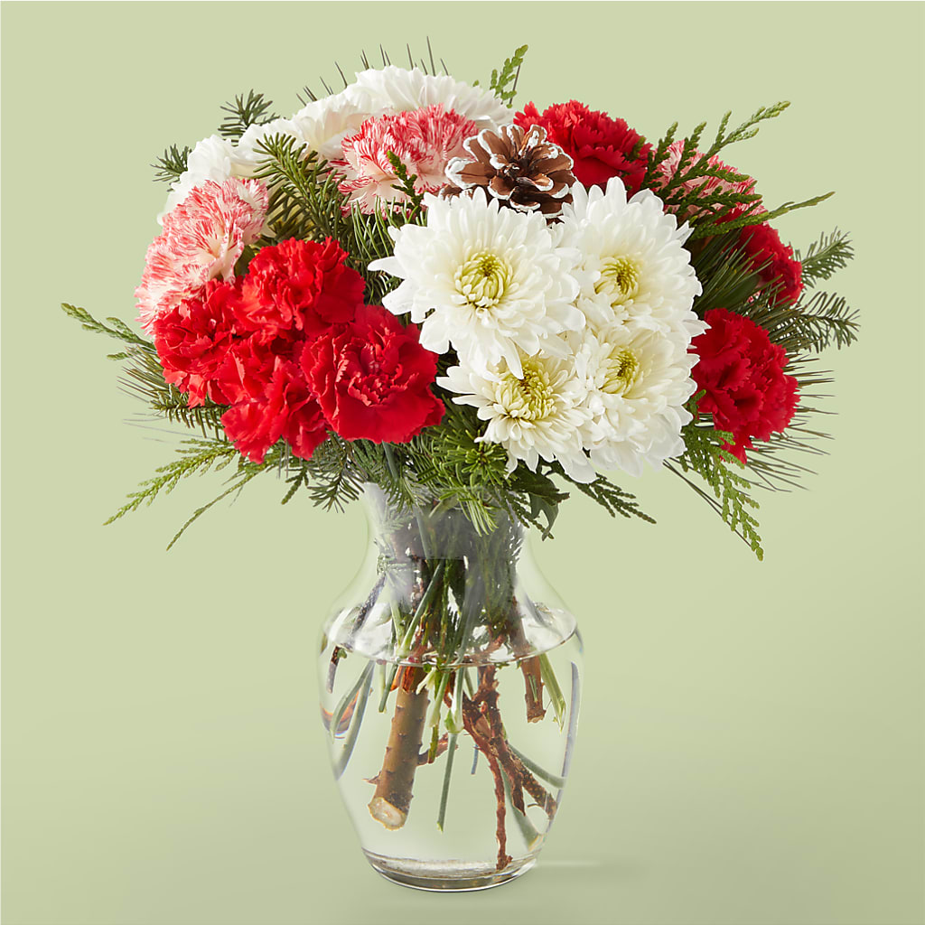 Candy Cane Lane Bouquet – POTRATZ FLORAL SHOP & GREENHOUSES, Erie PA