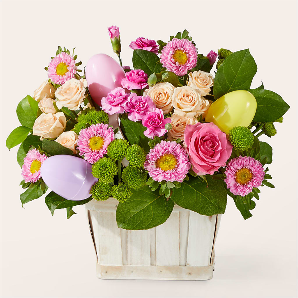 Get Eggcited Basket – POTRATZ FLORAL SHOP & GREENHOUSES, Erie PA
