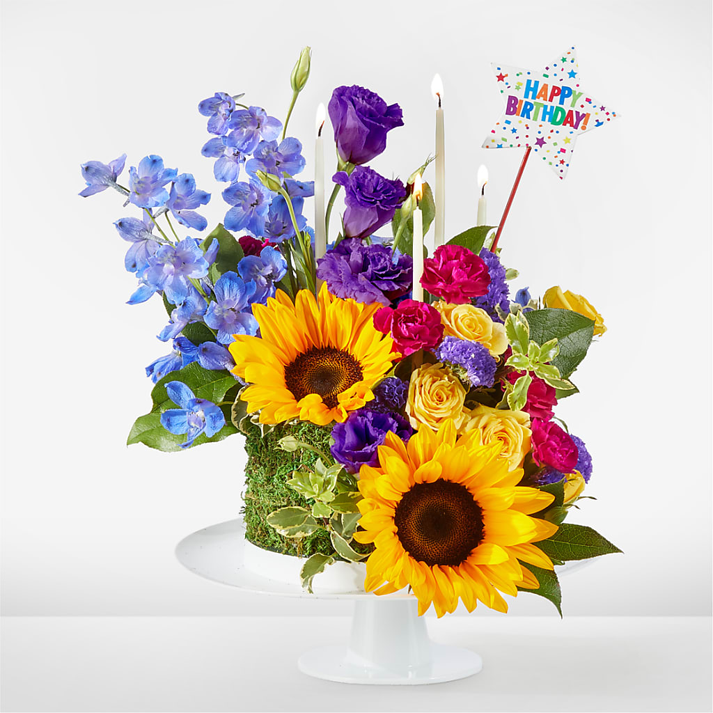 Star of the Day Floral Cake – POTRATZ FLORAL SHOP & GREENHOUSES, Erie PA