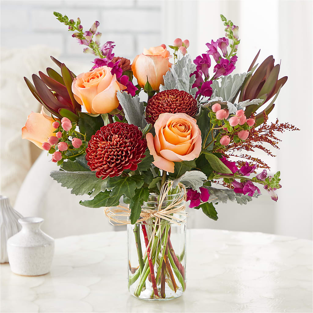 Moody Hues Bouquet – POTRATZ FLORAL SHOP & GREENHOUSES, Erie PA
