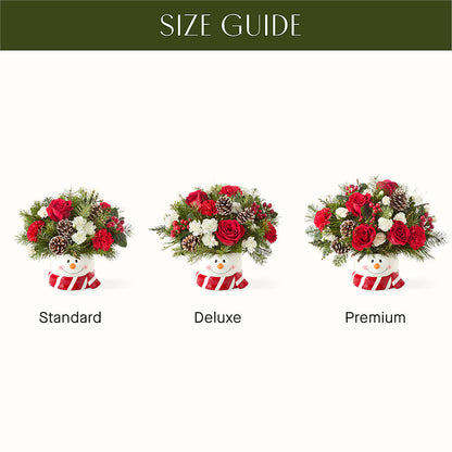Jolly Snowman Bouquet – POTRATZ FLORAL SHOP & GREENHOUSES, Erie PA