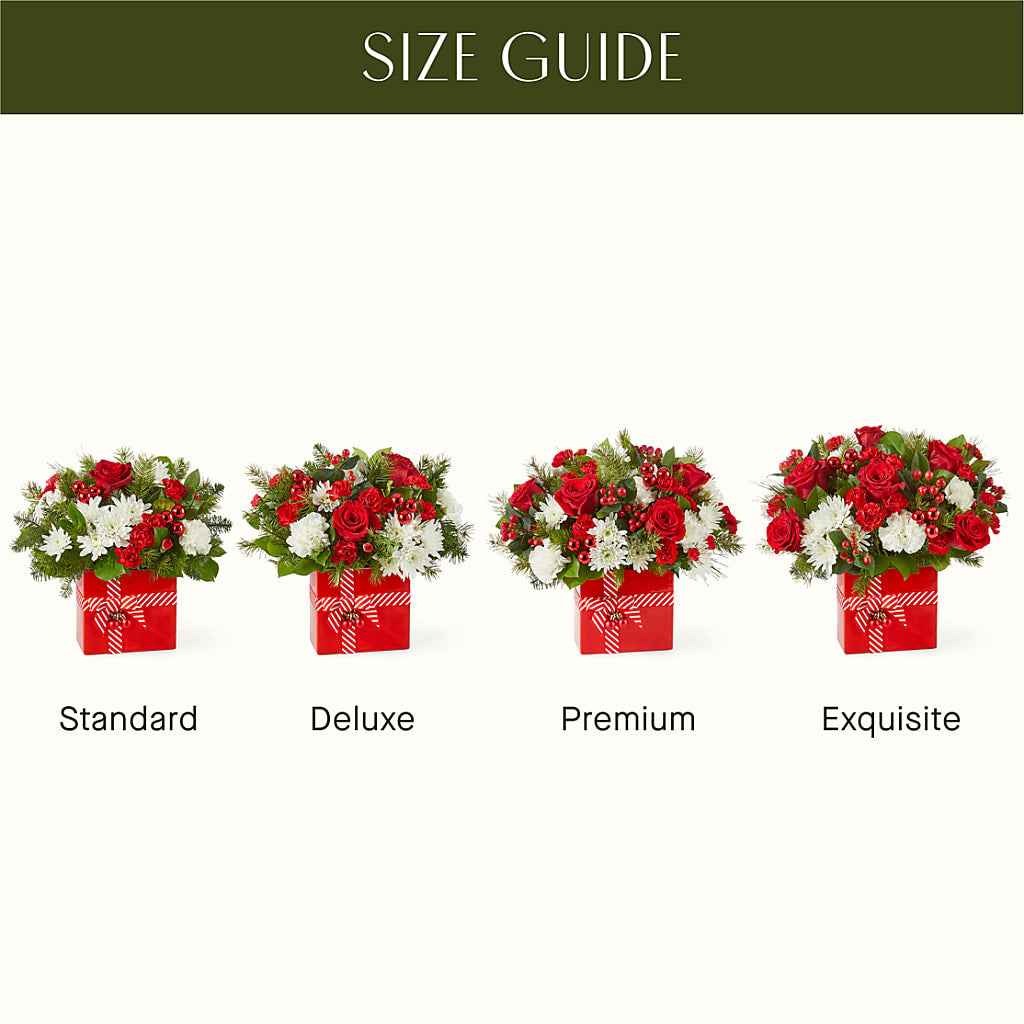 Presents Under the Tree Bouquet – POTRATZ FLORAL SHOP & GREENHOUSES, Erie PA