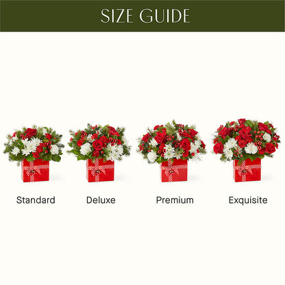 Presents Under the Tree Bouquet – POTRATZ FLORAL SHOP & GREENHOUSES, Erie PA