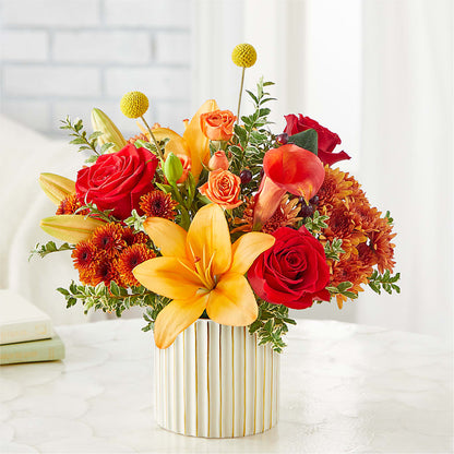 Scarlet Skies Bouquet – POTRATZ FLORAL SHOP & GREENHOUSES, Erie PA