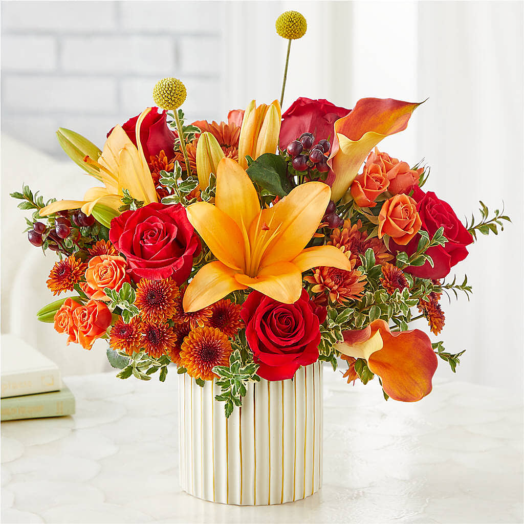 Scarlet Skies Bouquet – POTRATZ FLORAL SHOP & GREENHOUSES, Erie PA
