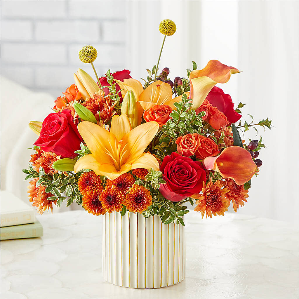 Scarlet Skies Bouquet – POTRATZ FLORAL SHOP & GREENHOUSES, Erie PA