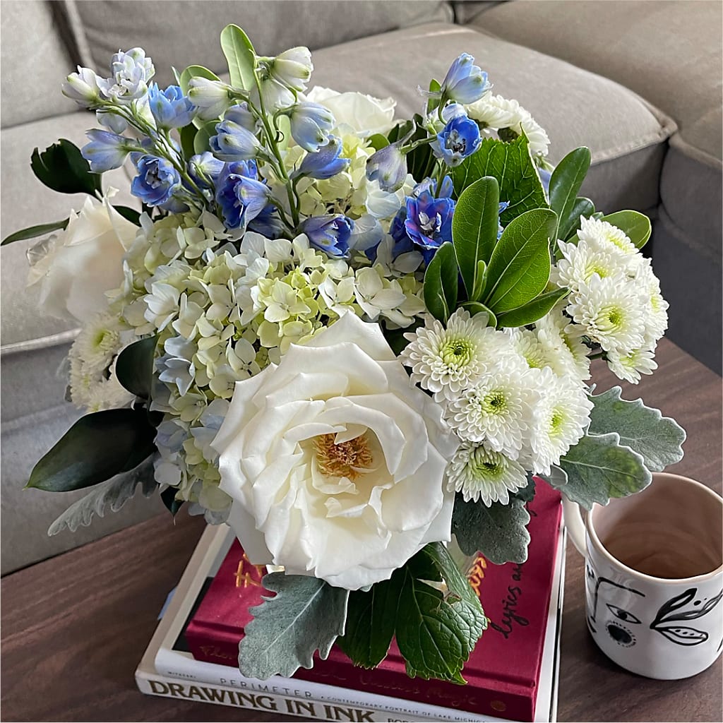 Clear Skies Bouquet – POTRATZ FLORAL SHOP & GREENHOUSES, Erie PA