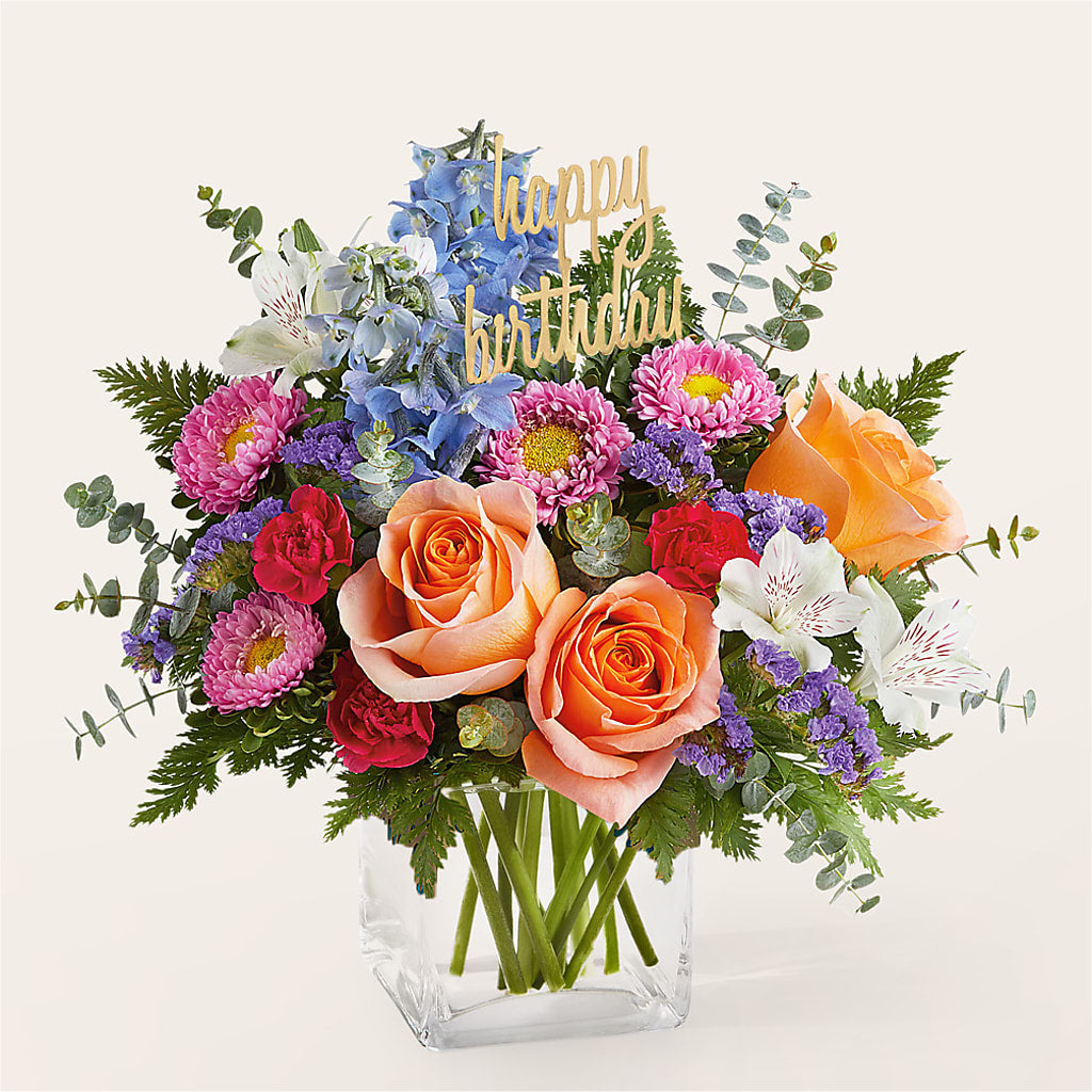 Birthday Bash Bouquet – POTRATZ FLORAL SHOP & GREENHOUSES, Erie PA