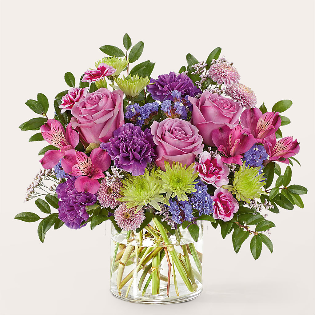 Glass Half Full Bouquet – POTRATZ FLORAL SHOP & GREENHOUSES, Erie PA