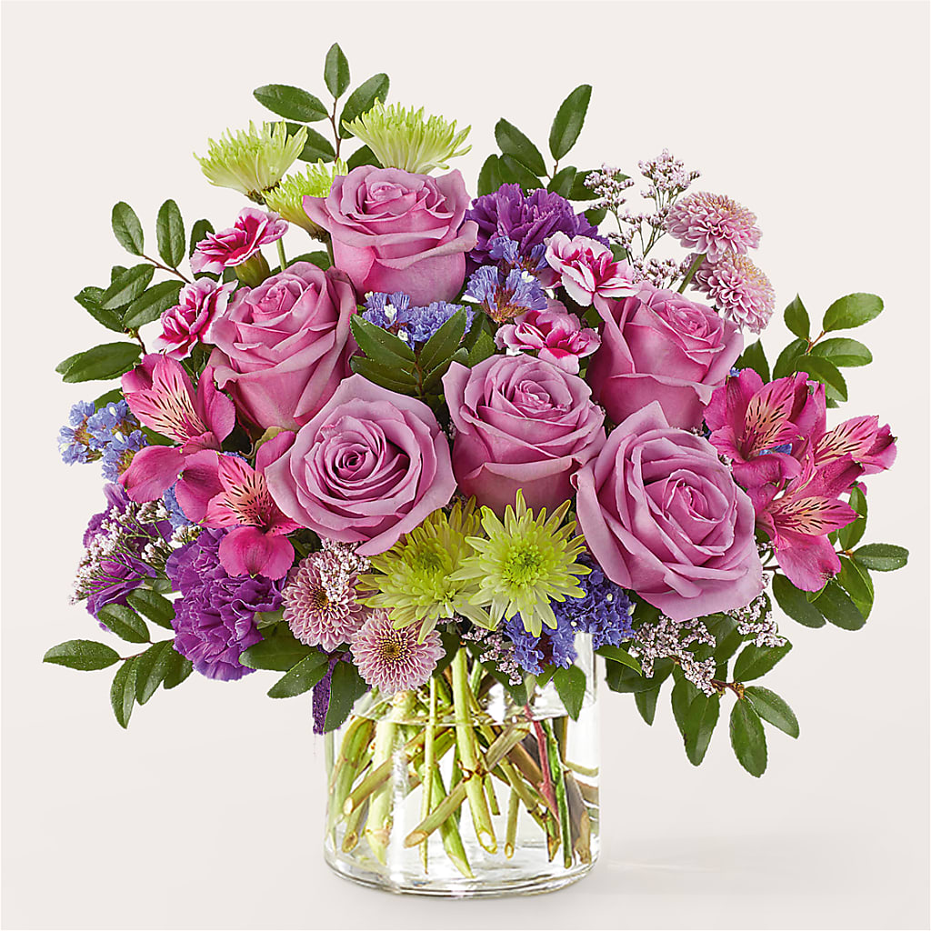 Glass Half Full Bouquet – POTRATZ FLORAL SHOP & GREENHOUSES, Erie PA