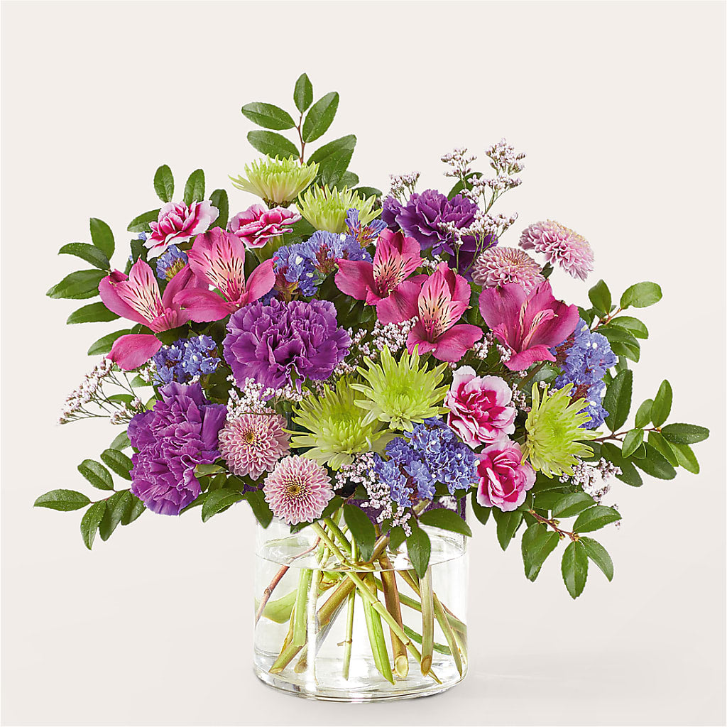 Glass Half Full Bouquet – POTRATZ FLORAL SHOP & GREENHOUSES, Erie PA