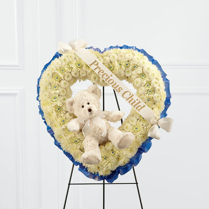 Precious Child Standing Heart – POTRATZ FLORAL SHOP & GREENHOUSES, Erie PA