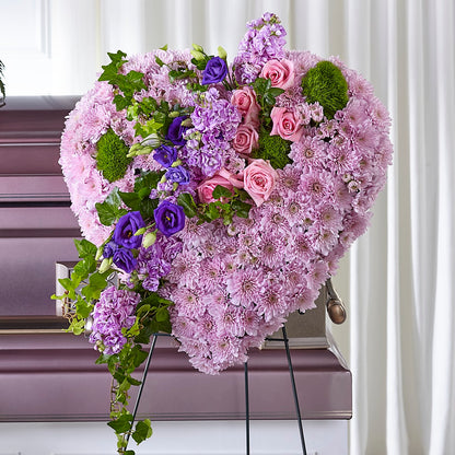 Treasured Love Standing Heart – POTRATZ FLORAL SHOP & GREENHOUSES, Erie PA