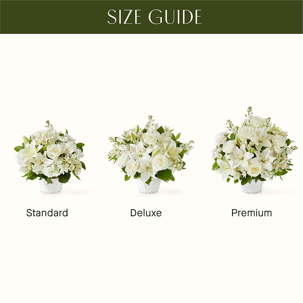 Peaceful Reflections Arrangement – POTRATZ FLORAL SHOP & GREENHOUSES, Erie PA