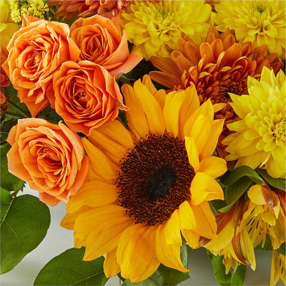 Autumn Harmony Centerpiece – POTRATZ FLORAL SHOP & GREENHOUSES, Erie PA