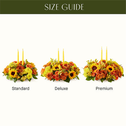 Autumn Harmony Centerpiece – POTRATZ FLORAL SHOP & GREENHOUSES, Erie PA