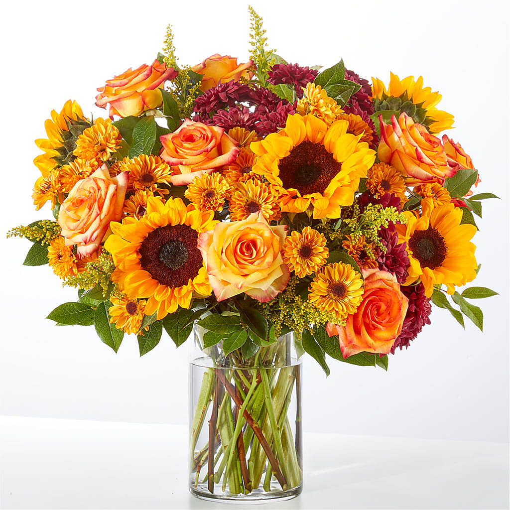 Flannel Scarf Bouquet – POTRATZ FLORAL SHOP & GREENHOUSES, Erie PA