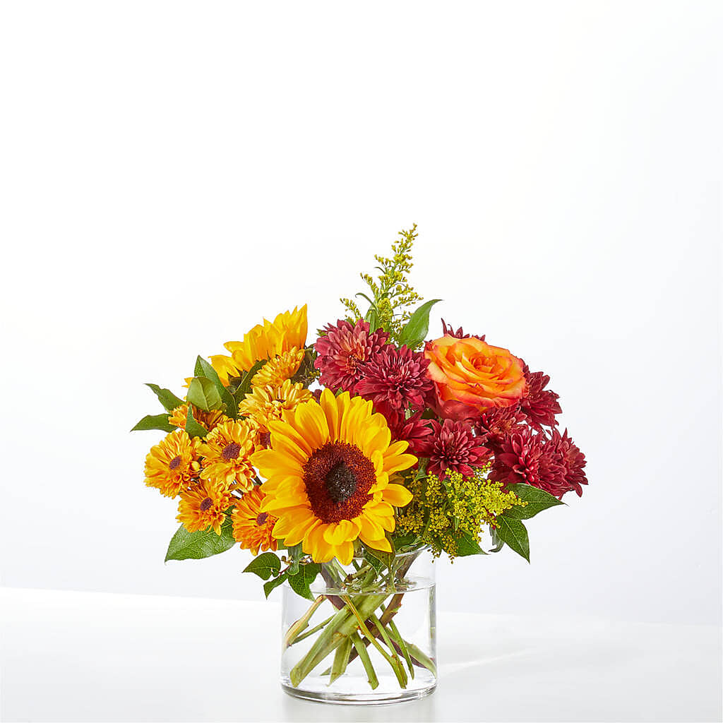 Flannel Scarf Bouquet – POTRATZ FLORAL SHOP & GREENHOUSES, Erie PA