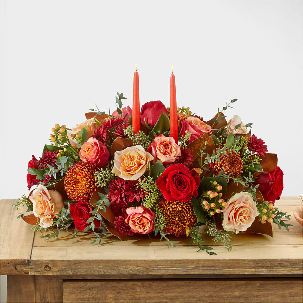 Gather Near Centerpiece – POTRATZ FLORAL SHOP & GREENHOUSES, Erie PA