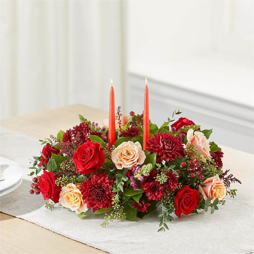 Most Thankful Centerpiece – POTRATZ FLORAL SHOP & GREENHOUSES, Erie PA