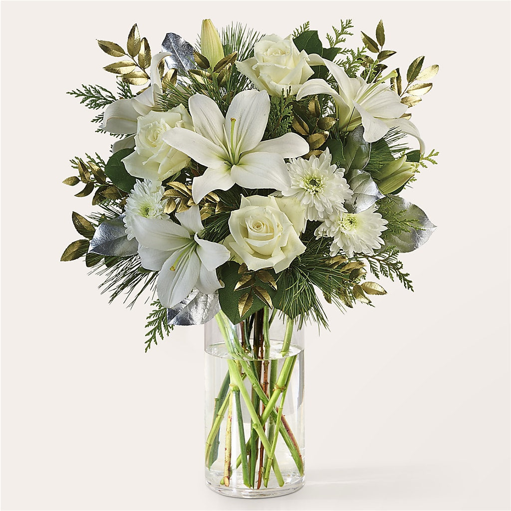 Wintry Mix Bouquet – POTRATZ FLORAL SHOP & GREENHOUSES, Erie PA