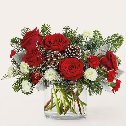 Yule Cheer Bouquet – POTRATZ FLORAL SHOP & GREENHOUSES, Erie PA