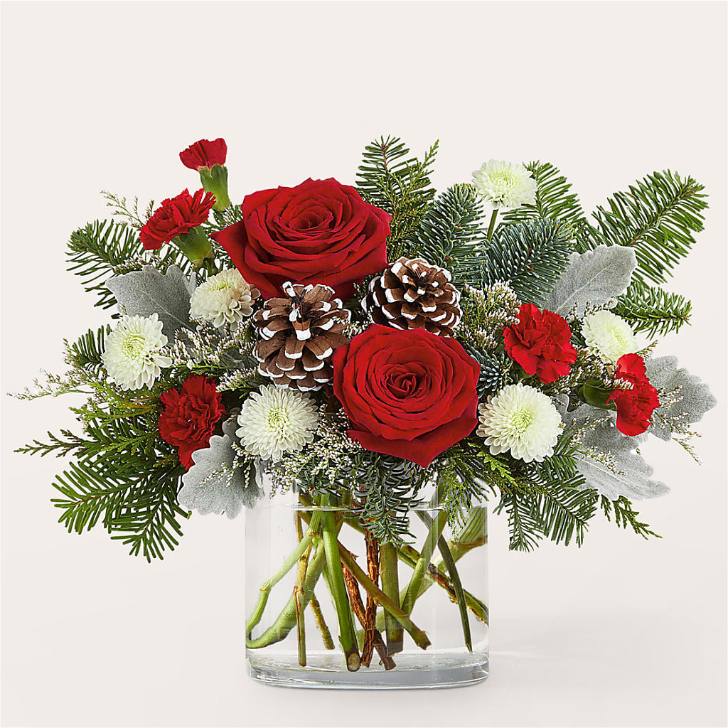 Yule Cheer Bouquet – POTRATZ FLORAL SHOP & GREENHOUSES, Erie PA