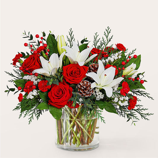 Best in Snow Bouquet – POTRATZ FLORAL SHOP & GREENHOUSES, Erie PA