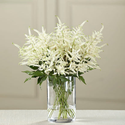 White Astilbe Bouquet – POTRATZ FLORAL SHOP & GREENHOUSES, Erie PA